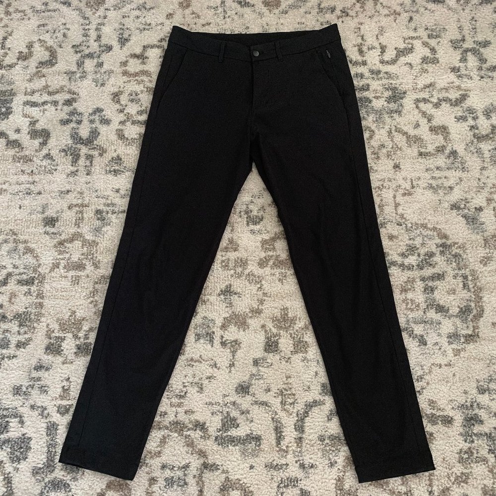 Lululemon Men's ABC Slim-Fit Trouser 32" Warpstreme Black
T1